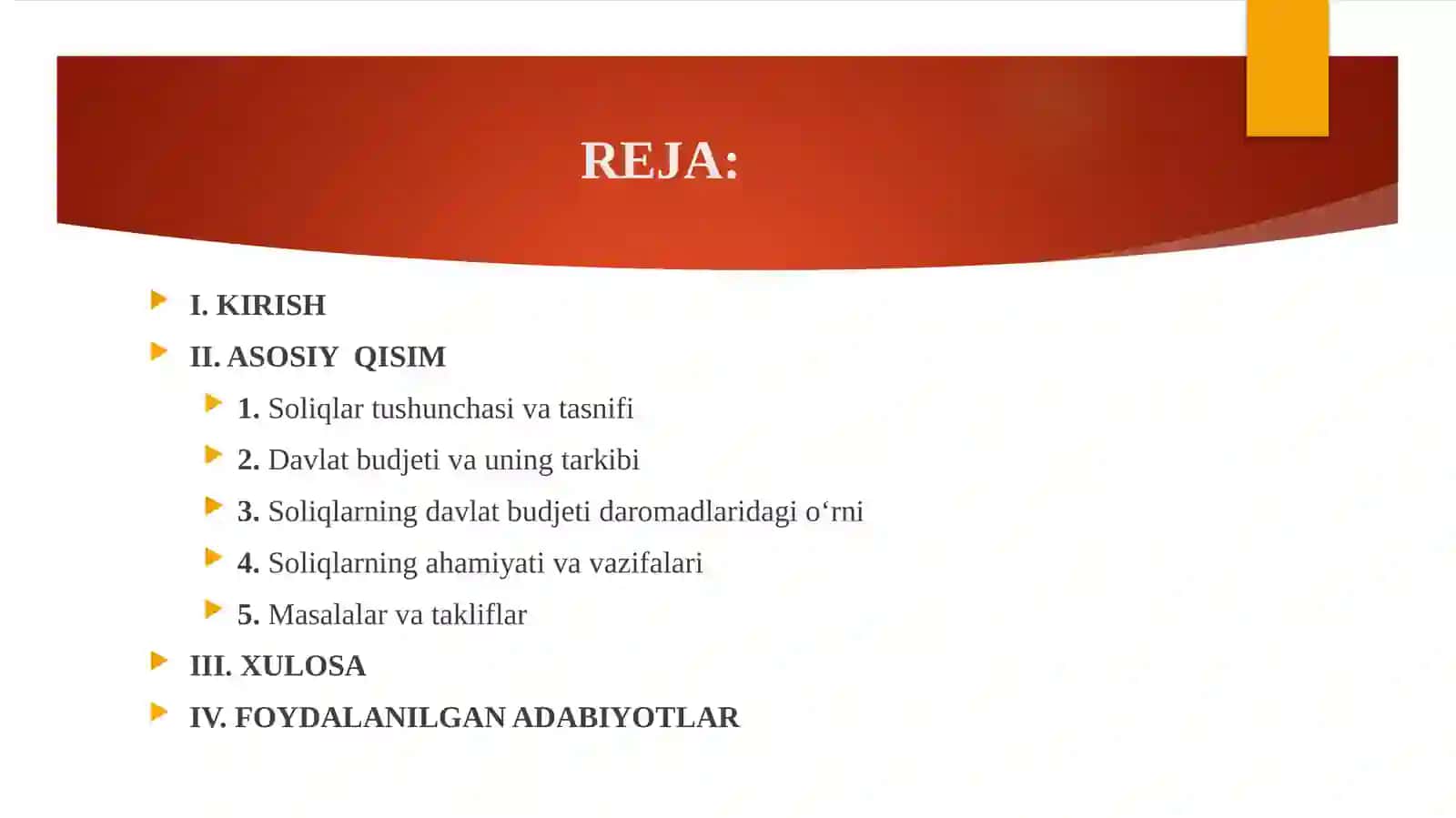 Davlat Budjeti Daromadlarini Shakillantirishda Soliqlarning Tutgan o'rni va Ahamiyati 2