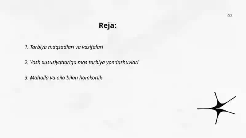 Tarbiyaviy ishlar metodikasi 2