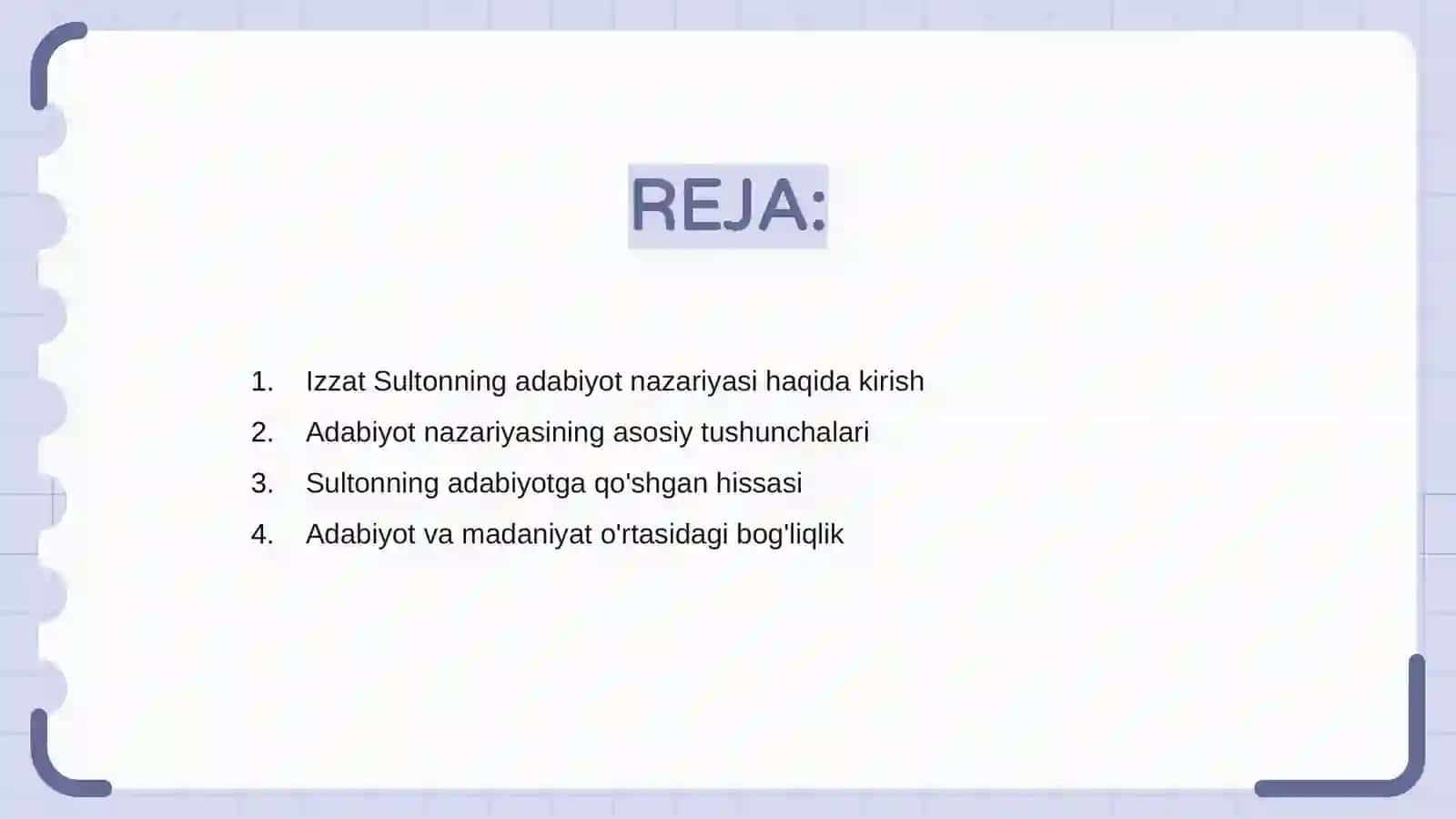 Izzat Sultonning adabiyot nazariyasi 2