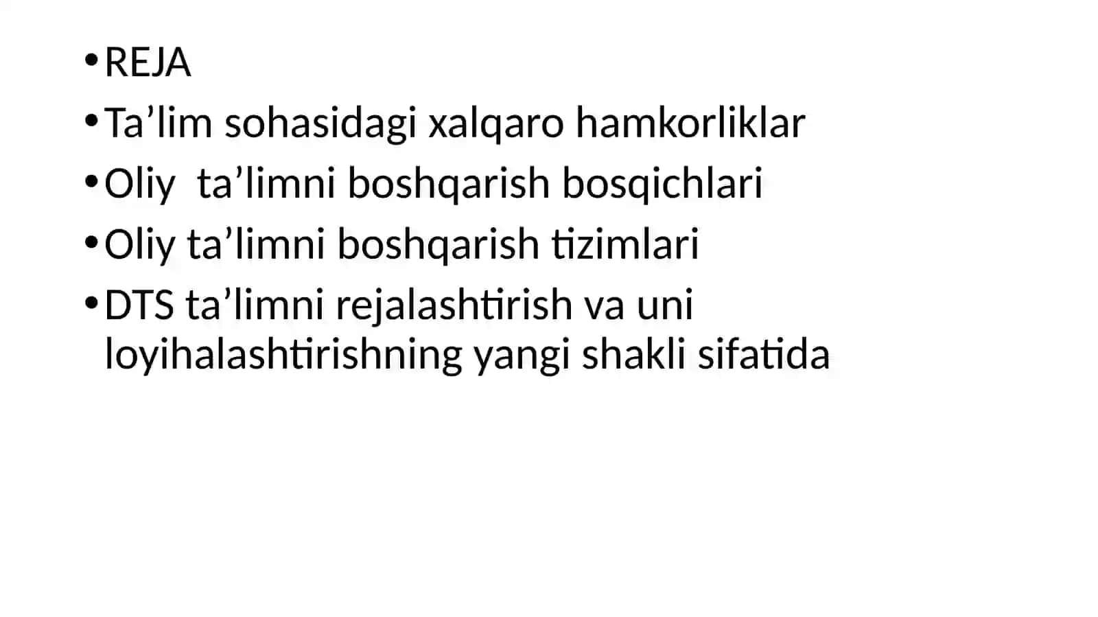 TALIM SOHASIDA XALQARO HAMKORLIKLARNI YÒLGA QÒYILISHI YUTUQLAR VA KAMCHILIKLAR 2