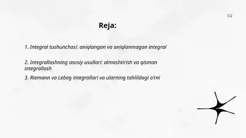 Integral usuli 2