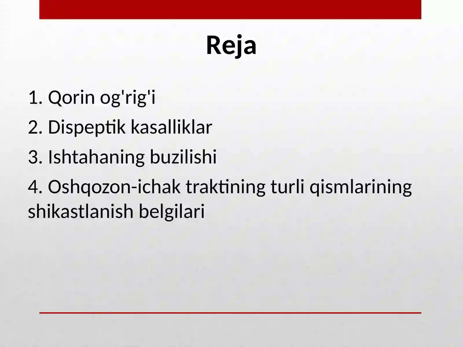 Bolalarda uchraydigan hazm tizimi kasalliklari semiotikasi 2