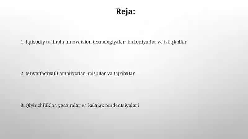 Yangi Pedagogik Texnologiyalar va Innovatsion O'qitish Usullari 2