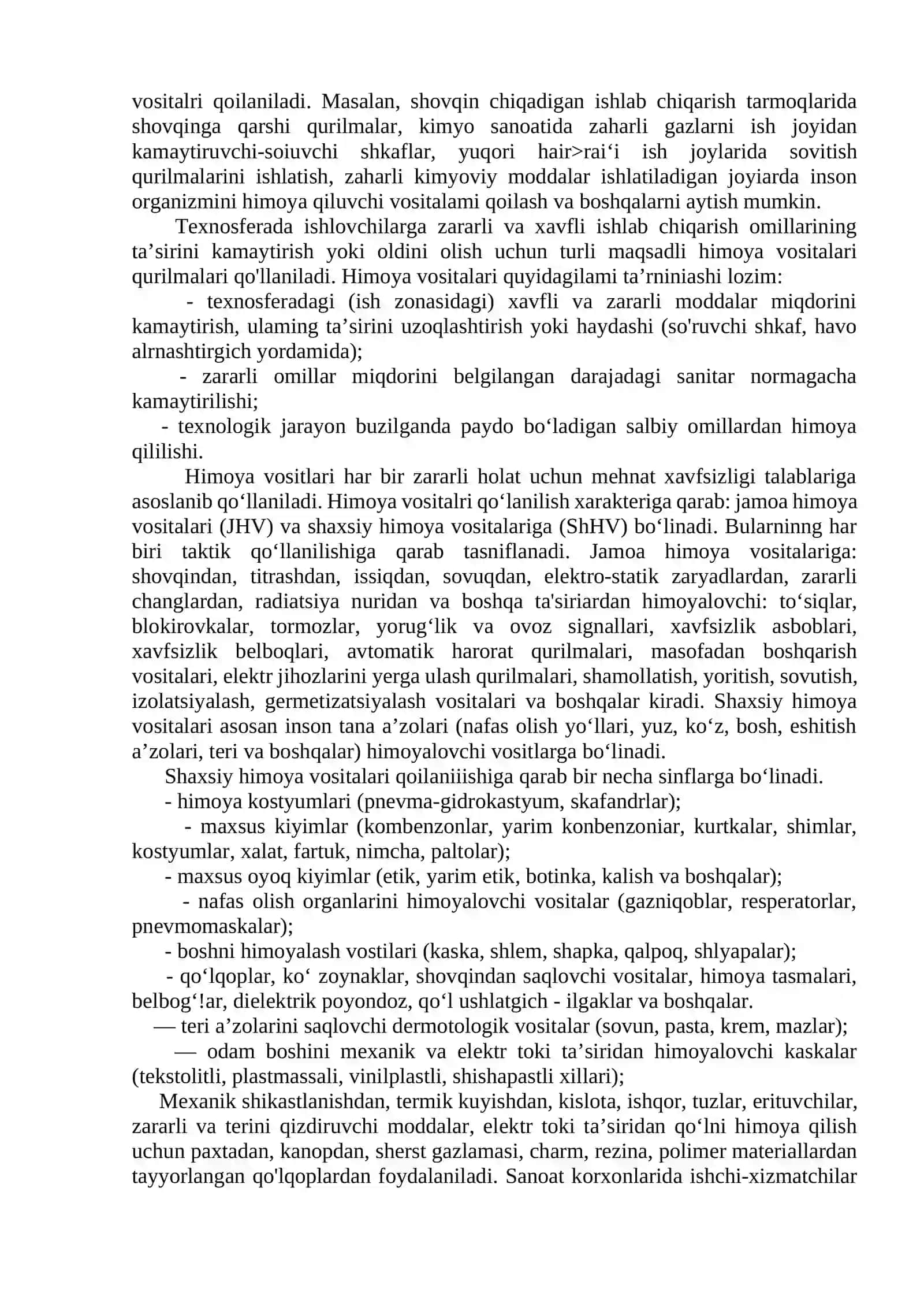5-Ma`ruza: Faoliyat xavfsizligini tahlil qilish 2