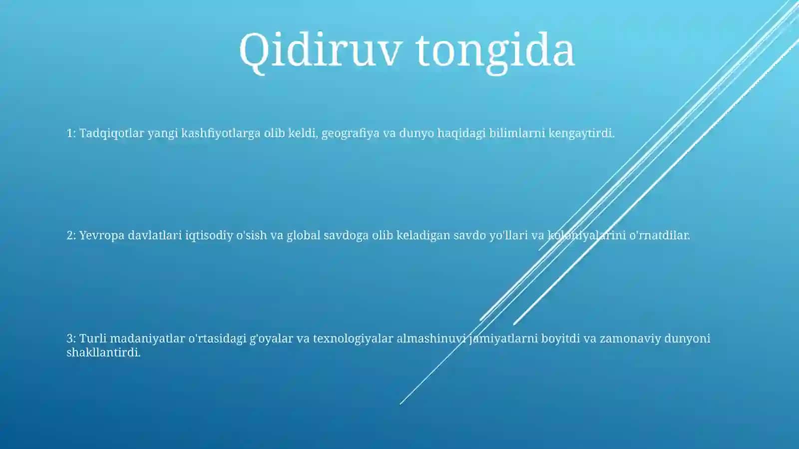 Buyuk Geografik Kashfiyotlar Va Ularning Ahamiyati 2