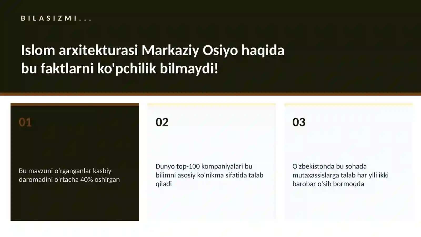 Islom arxitekturasi Markaziy Osiyo 2