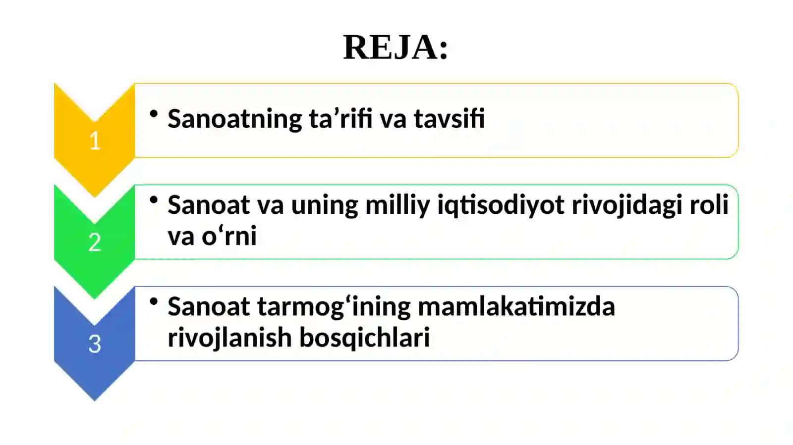 Sanoat – Milliy Iqtisodiyotning Yetakchitarmogi 2
