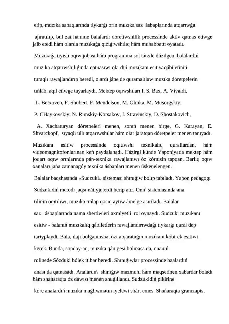 Muzıka Tálimi Yaponiyada 2