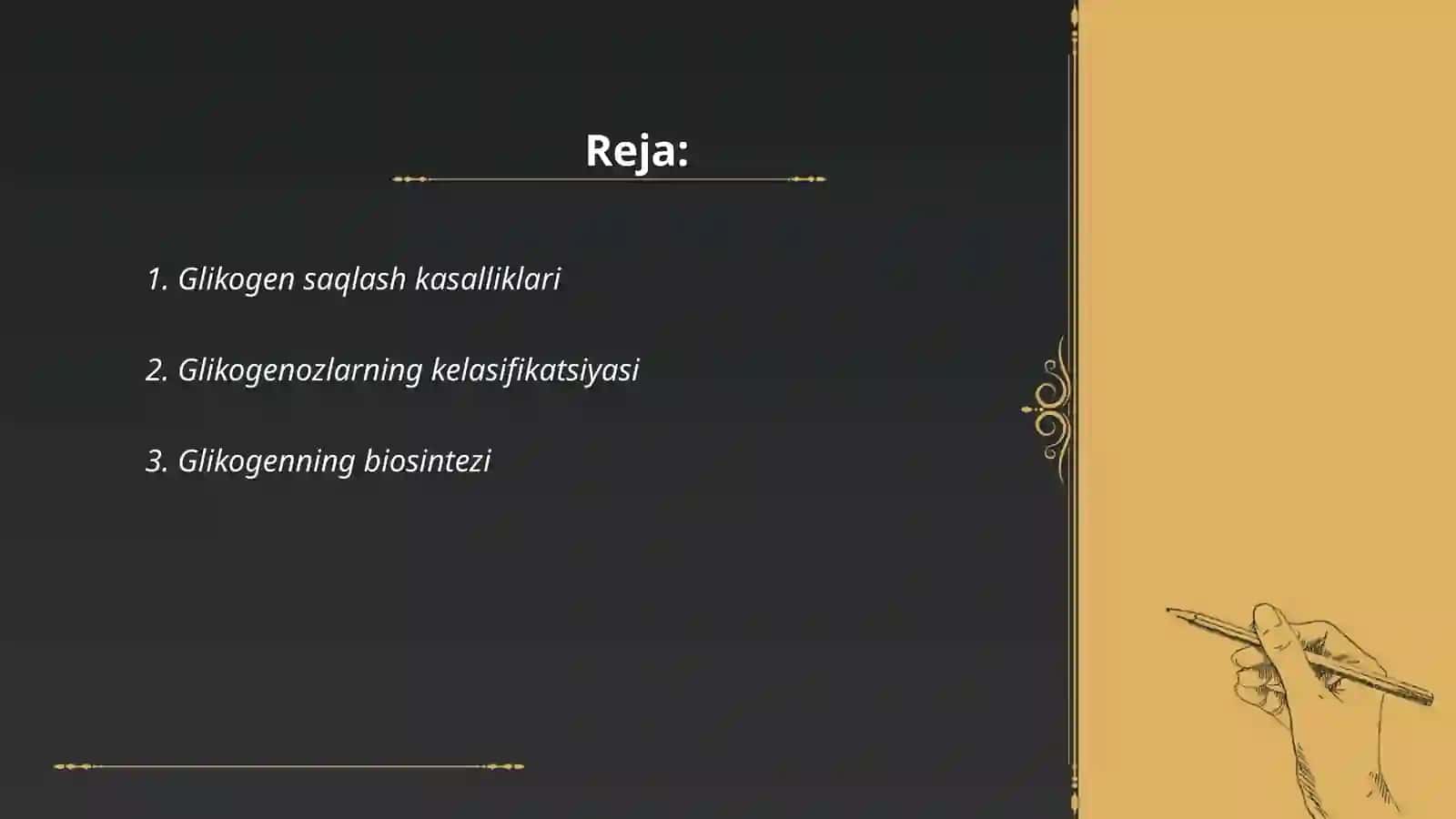 Glikogen kasalliklari 2