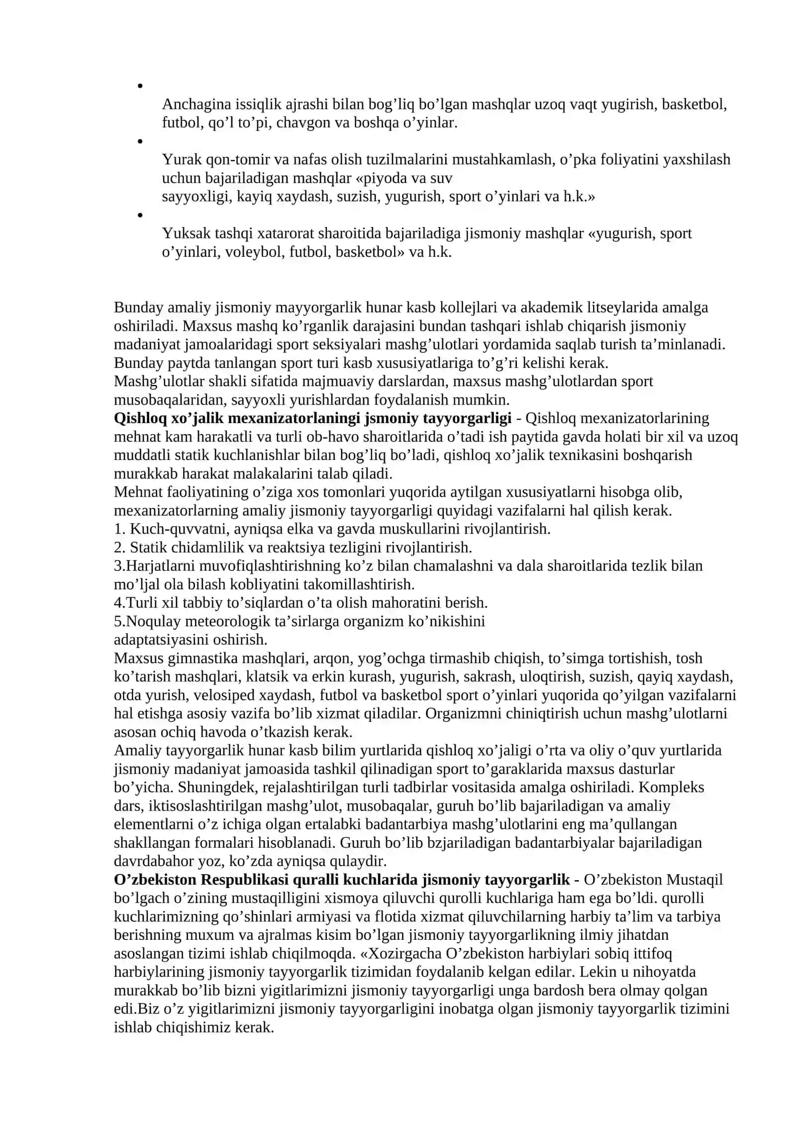 Mehnatni ratsional tashkil etishda jismoniy tarbiyani ahamiyati 2