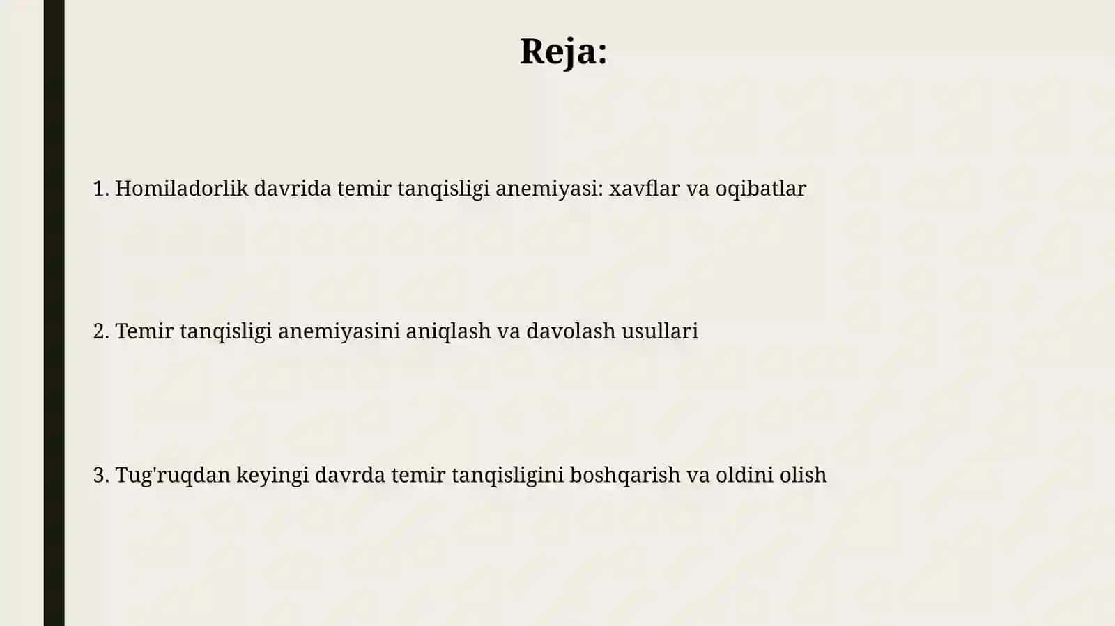 Temir tanqisligi anemiyasi 2