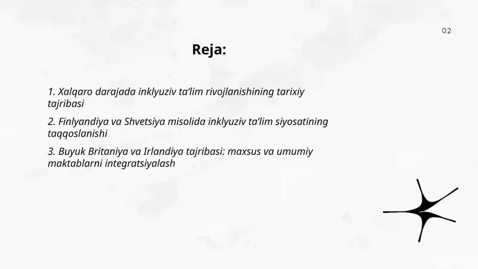 Inklyuziv ta’limni rivojlantirishdagi xalqaro tajriba 2