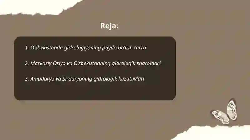 Gidrologiya haqida 2