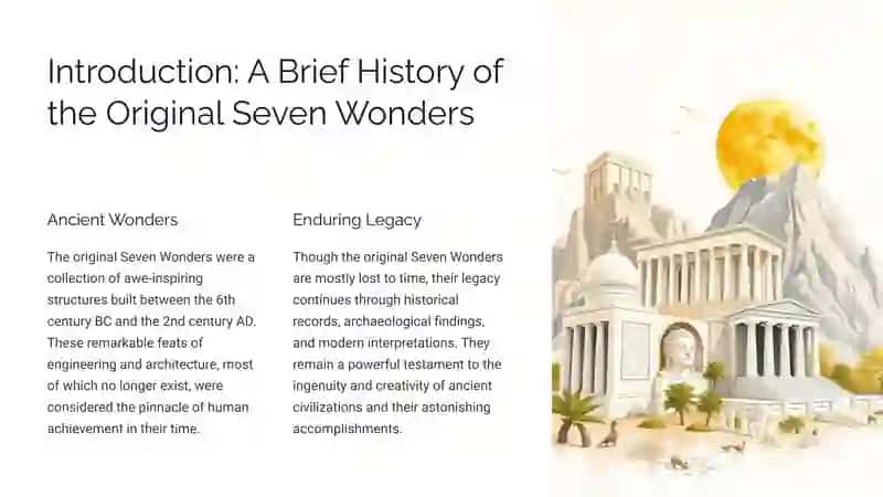 New Seven Wonders of the World 2