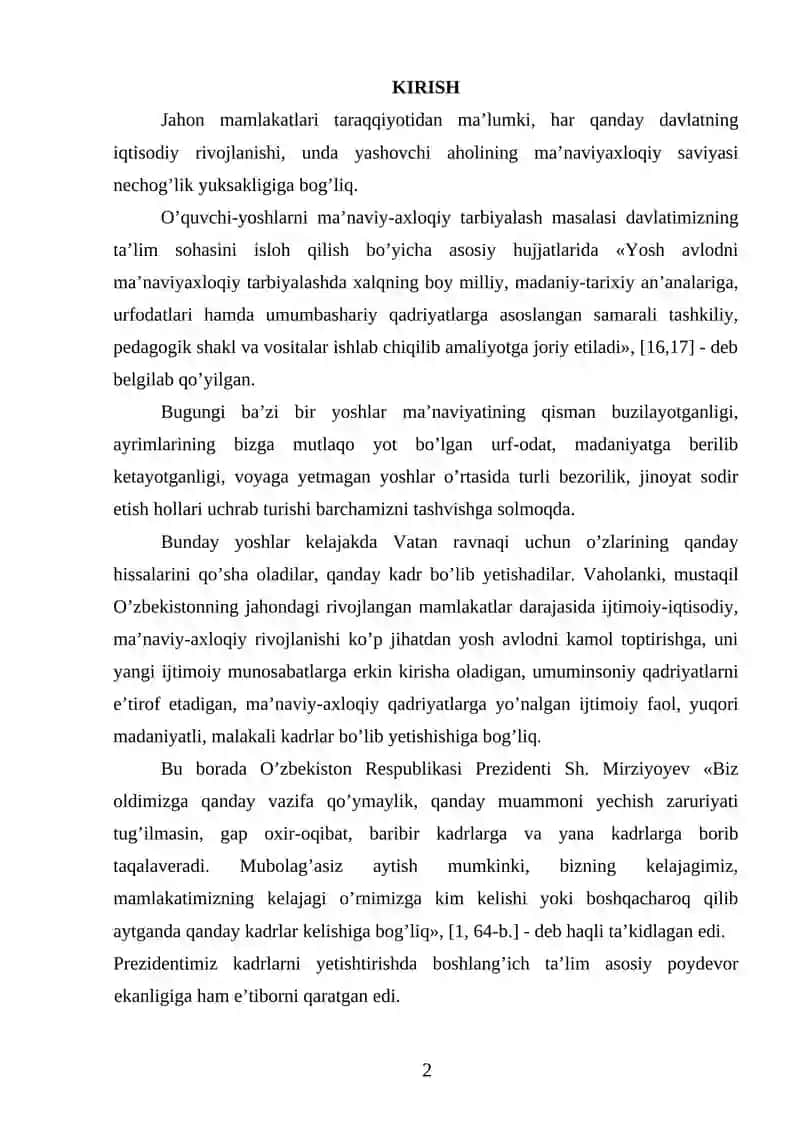 ISLOM DINI VA ISLOMIY QADRIYATLARNING TIKLANISHI 2
