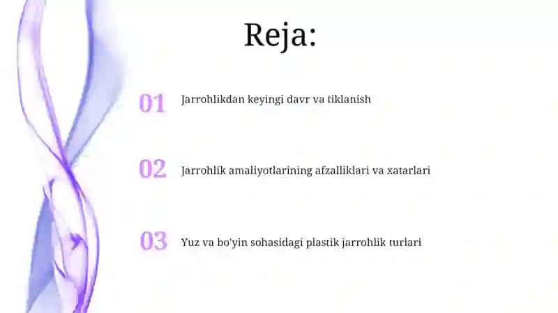 Bolalarda yuz jagʻ sohasidagi plastik operatsiyalar 2