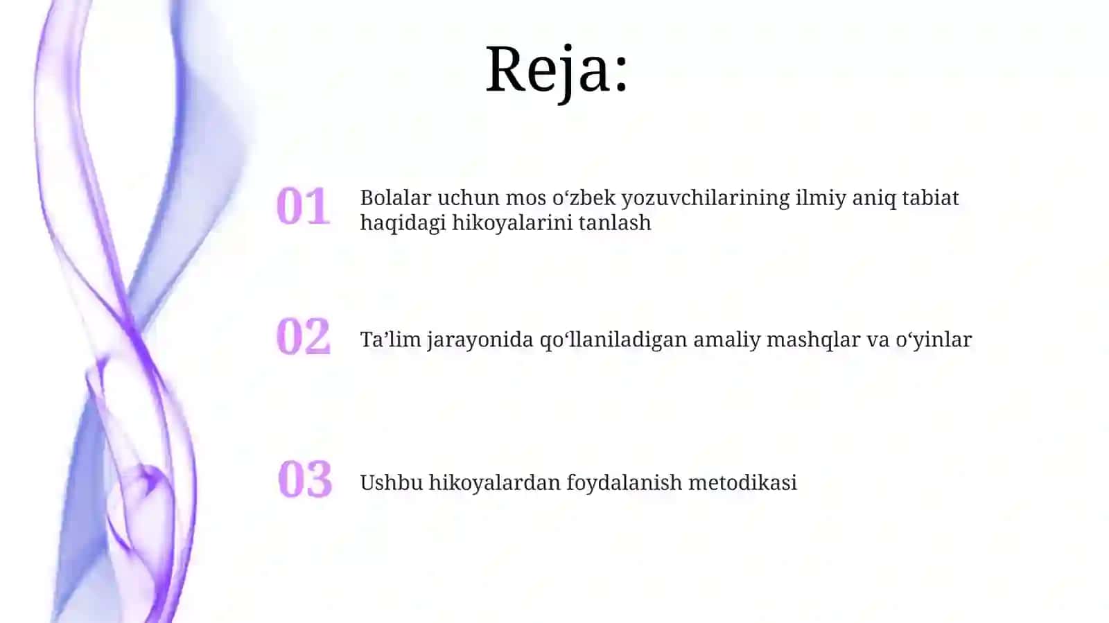 O'zbek yozuvchilarning bolalar yoshiga mos tabiatga oid ilmiy hikoyalardan foydalanishga órgatish 2
