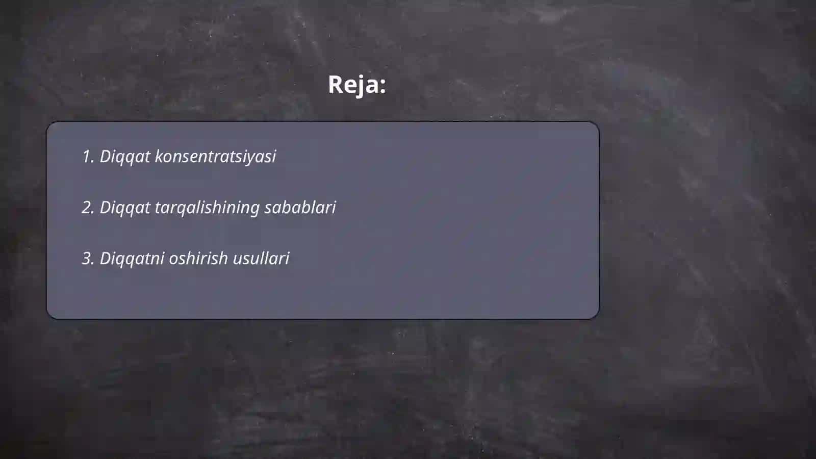 Diqqat va sezgi 2