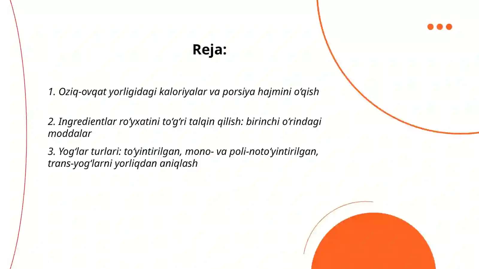 Oziq-ovqat mahsulotlarning tarkibi foydali va zararli hususiyatlarini yorliqlari orqali organish 2