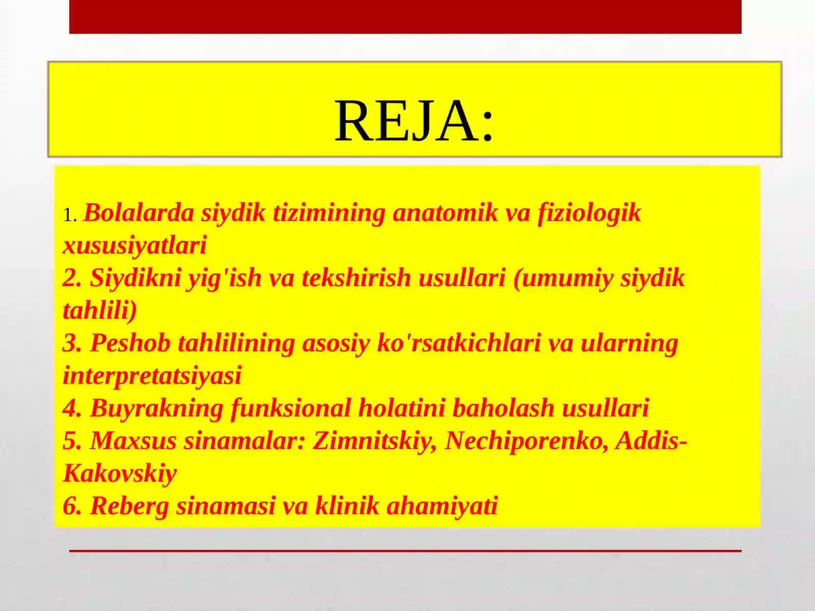 BOLALAR KASALLIKLARIpropedevtikasi 2