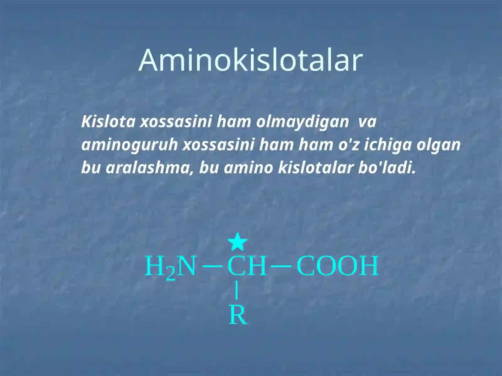 Aminokislotalar 2