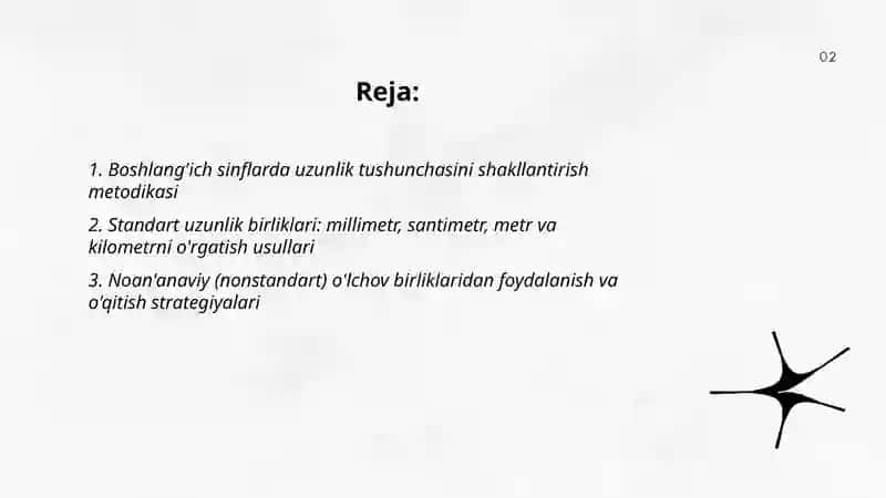 Boshlang'ich sinflarda asosiy miqdorlar va ularni o'lchov birliklarini o'rgatish metodikasi 2