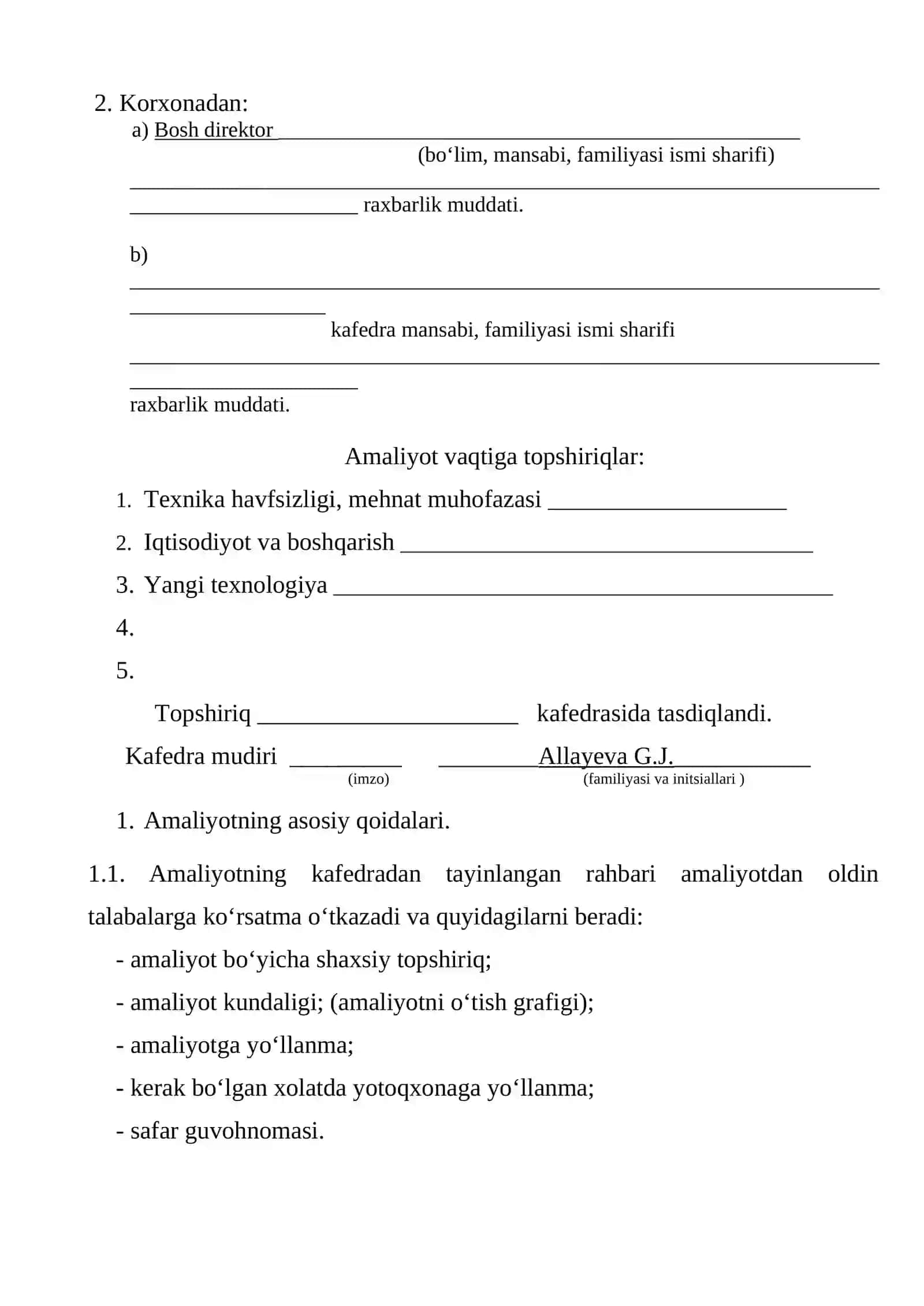 Korporativ boshqaruv yo‘nalishi amaliyot 2