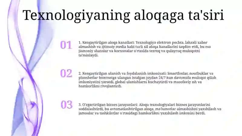 Kasbiy Faoliyatda Zamonaviy Kommunikatsiya Texnologiyalaridan Foydalanish 2
