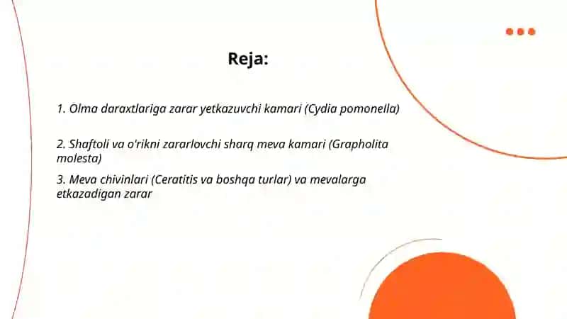 Mevali daraxtlarga zarar yetkazuvchi hasharotlar 2