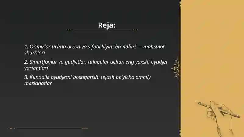 Oʻsmirlar uchun arzon va sifatli kiyim brendlari 2