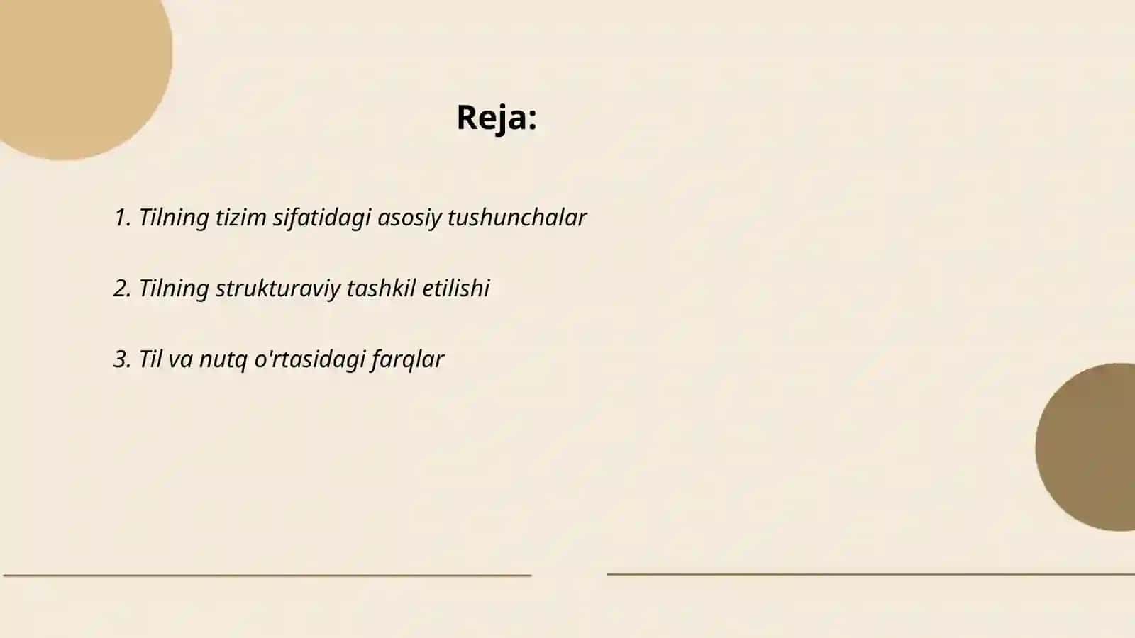 Tilning tizim sifatidagi mohiyati 2