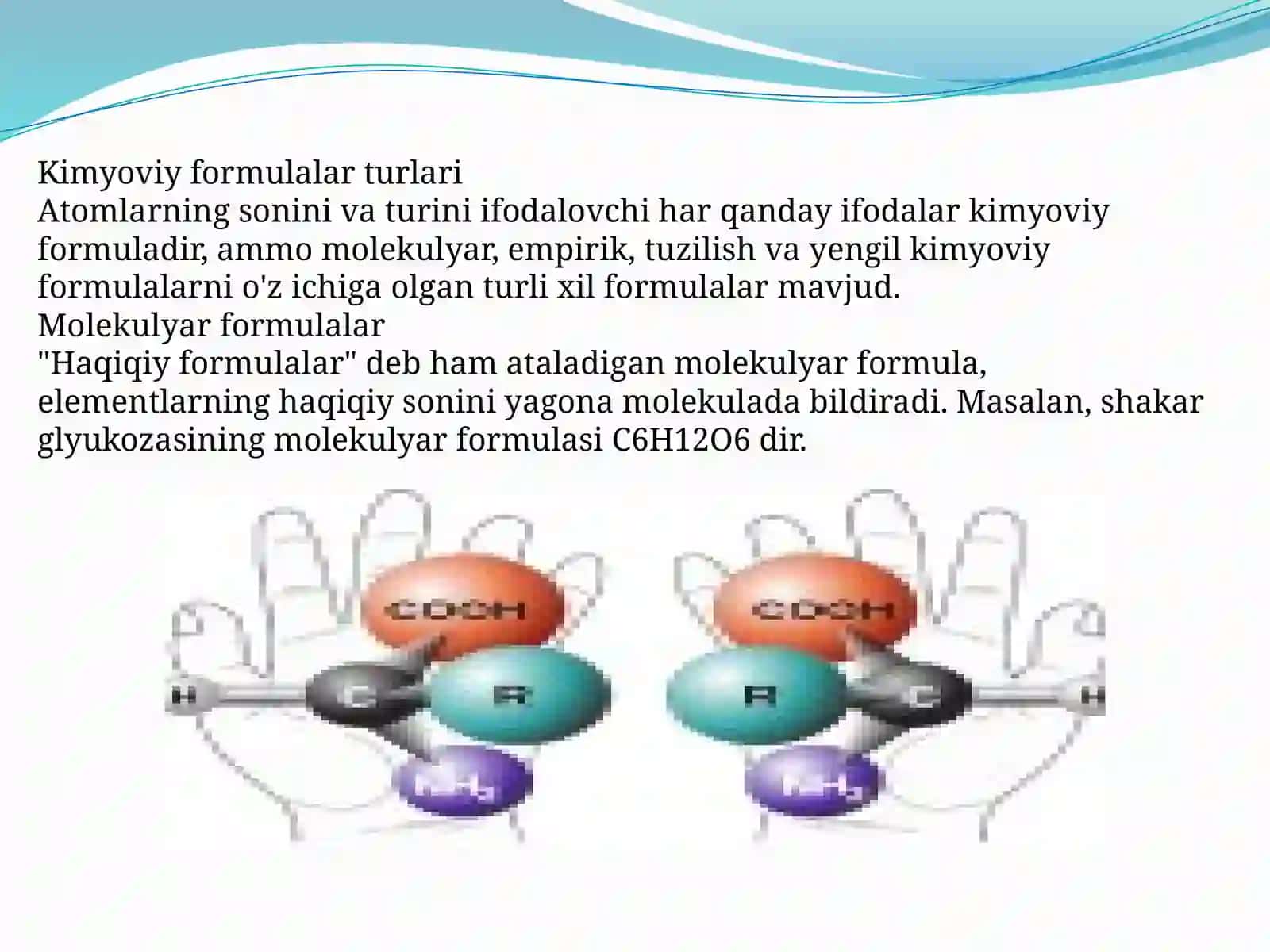 Kimyoviy formulalar 2