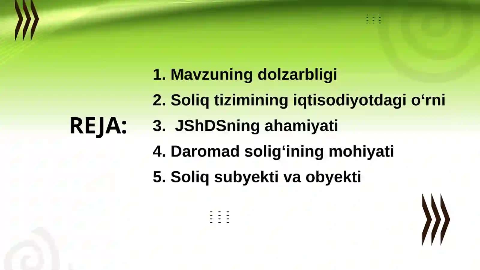 Jismoniy shaxslardan olinadigan daromad solig‘i 2