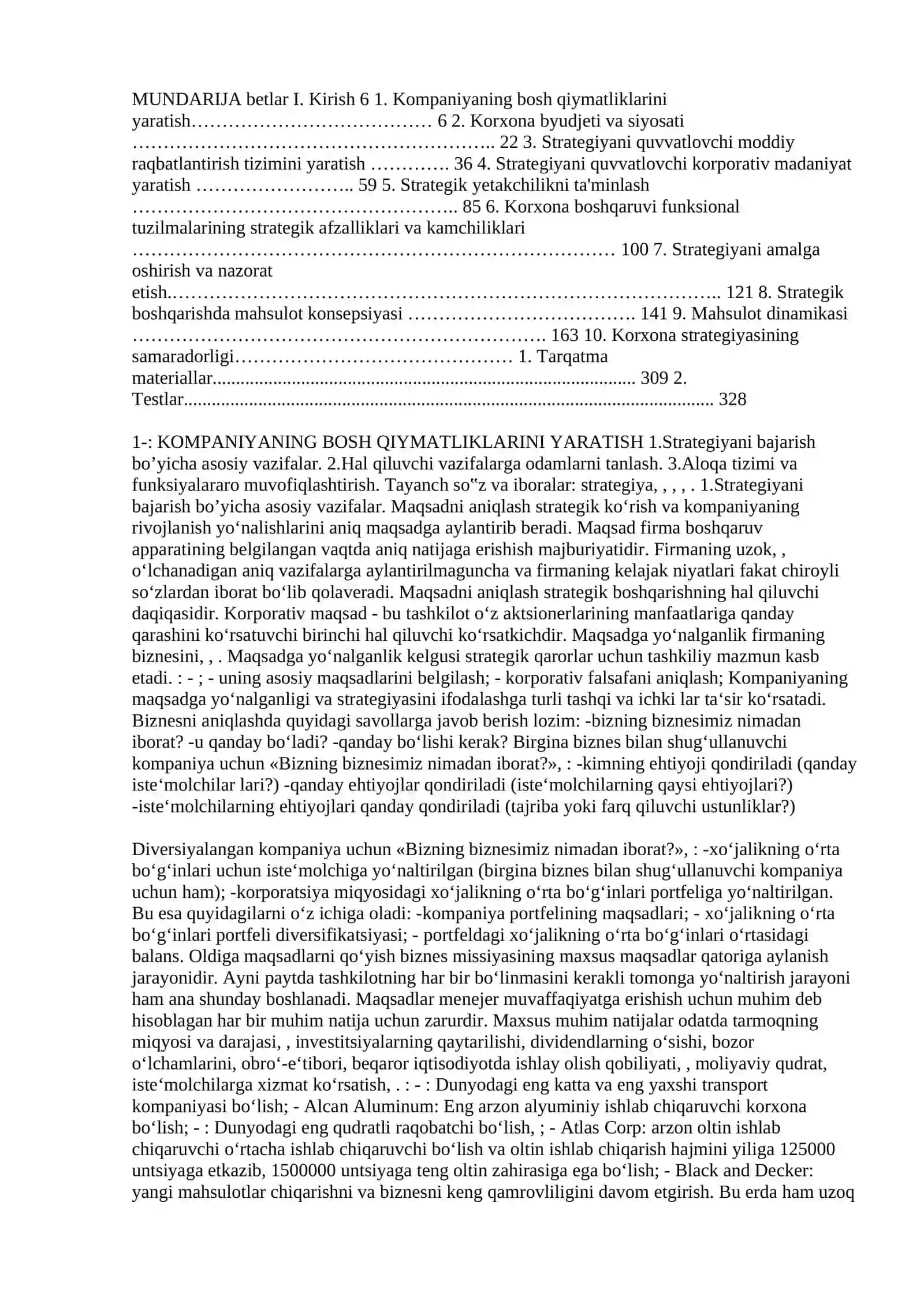 Iqtisodiyot “Menejment” 2