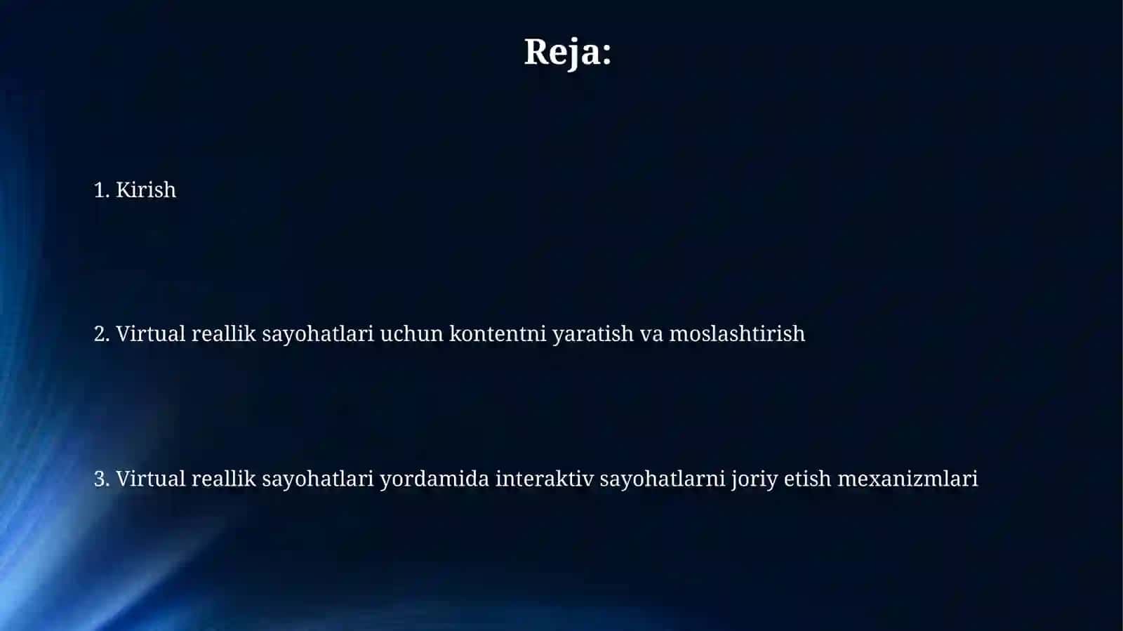 Virtual reallik texnologiyalaridan foydalangan holda interaktiv sayohatlar 2