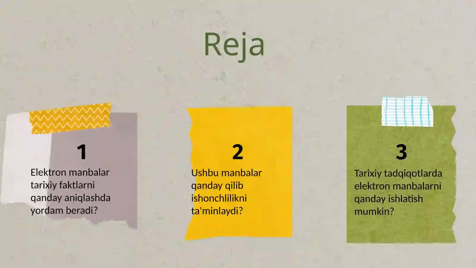 Elektron manbalarning tarixiy tadqiqotdagi ahamiyati 2