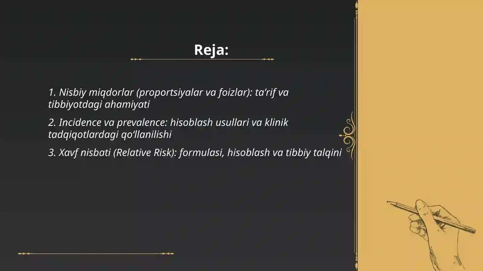Statistik tadqiqotlar 2