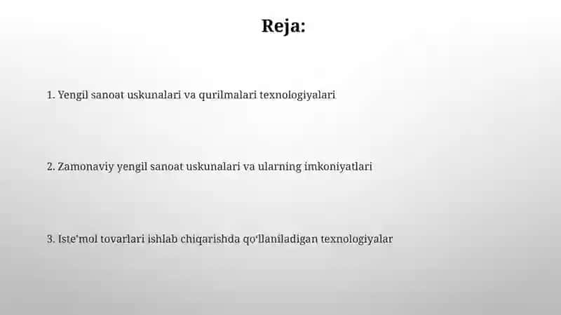 Zamonaviy to'qimachilik uskunalari 2