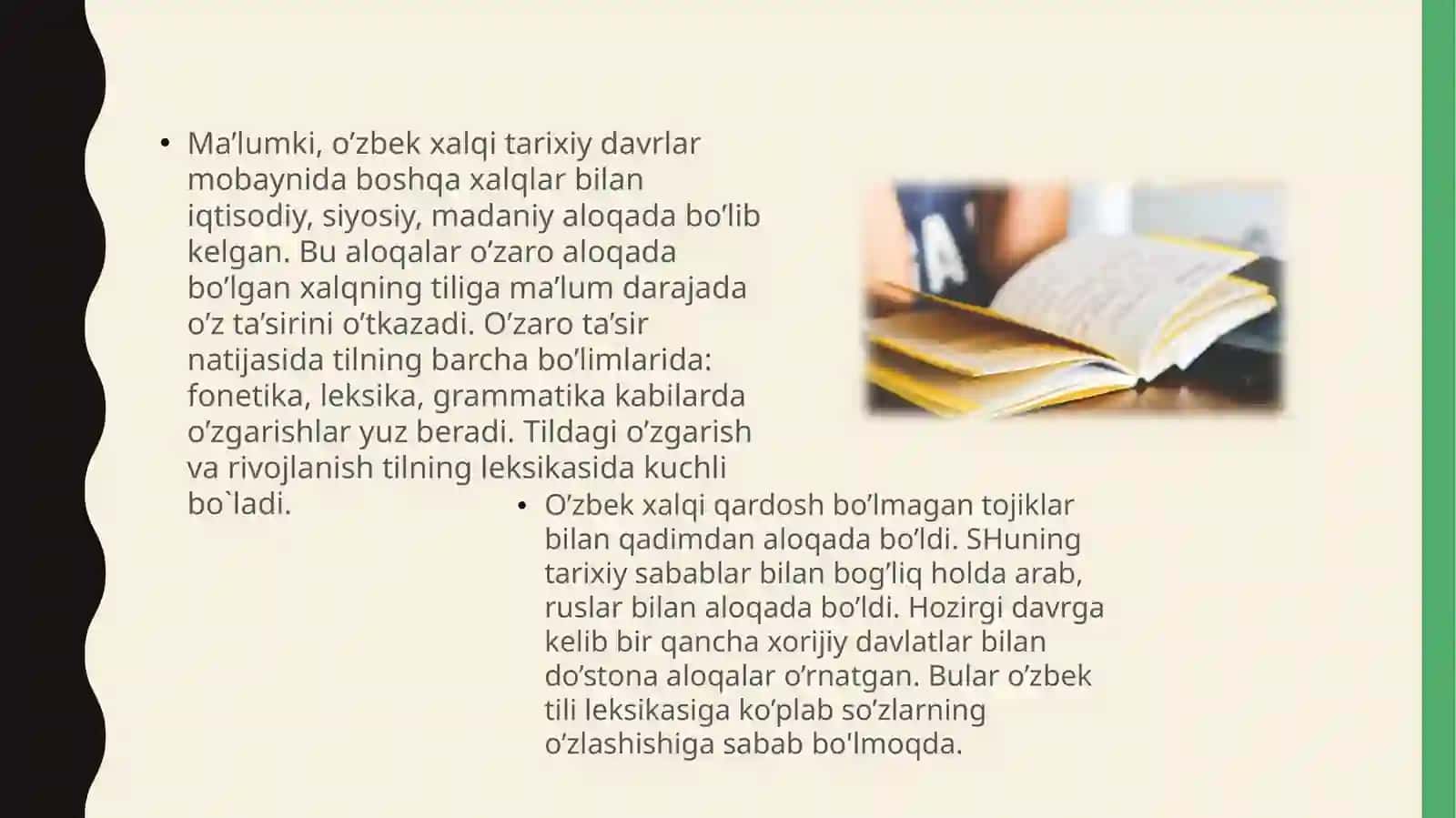 O’zbek tili leksikasi 2