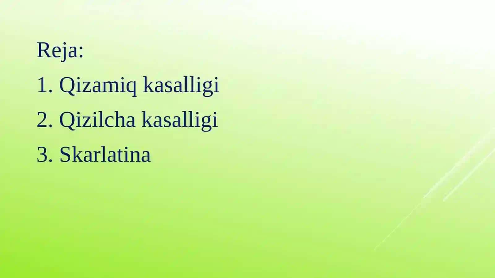 Qizamiqkasalligi, Qizilchakasalligi, Skarlatina 2