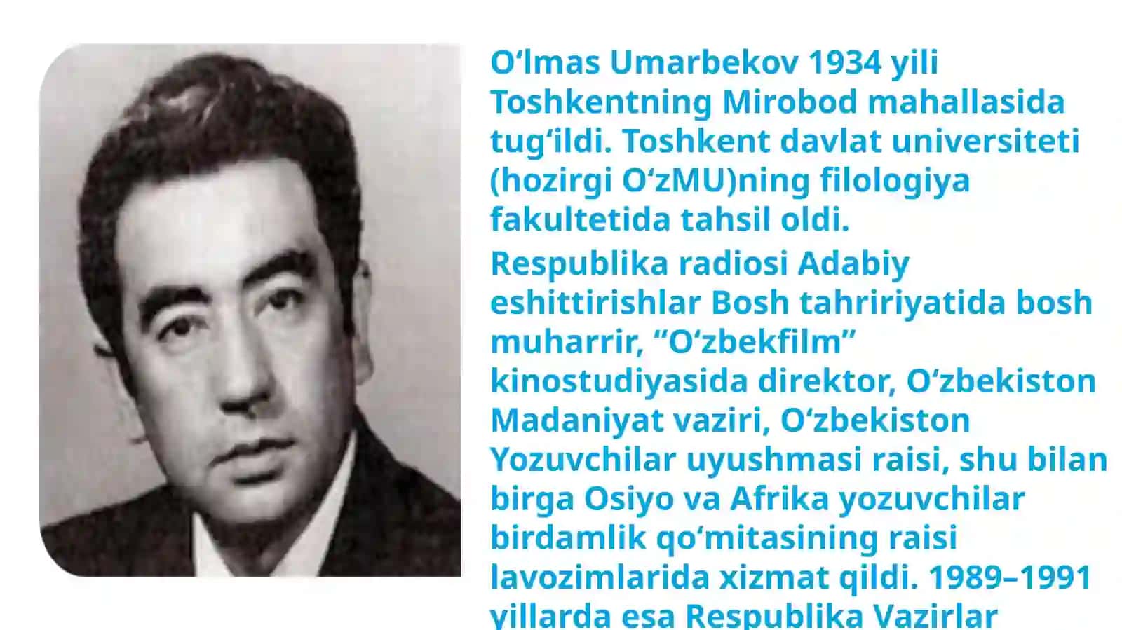 Oʻlmas Umarbekovning Yoz yomgʻiri qissasi tahlili 2