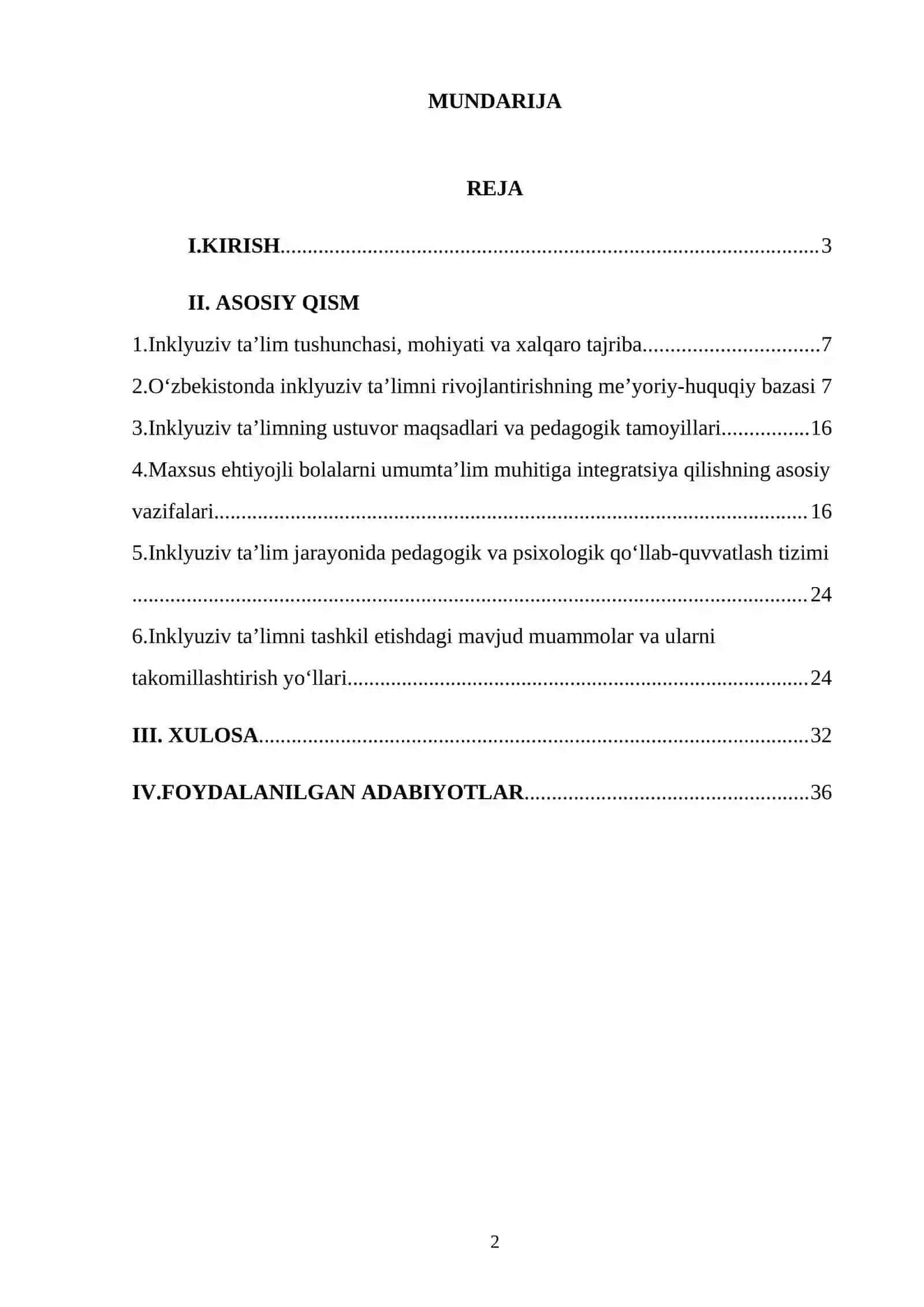 INKLYUZIV TA’LIMNI TASHKIL ETISHNING MAQSAD VA VAZIFALARI 2