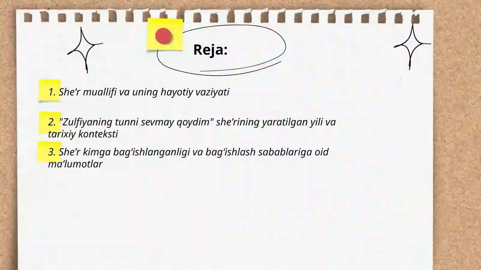 Zulfiyaning tunni sevmay qoydim she'ri haqida 2