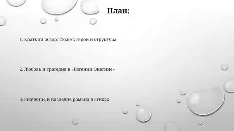 Обризни система роман стихах Пушкина Евгини Онегин 2