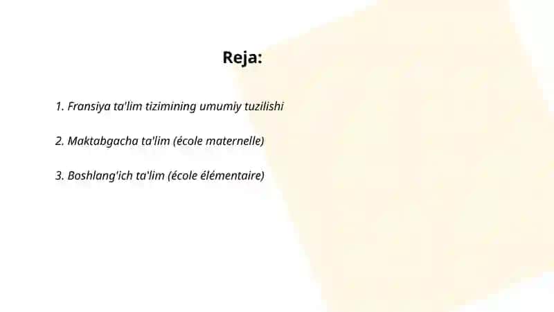 Fransiya talim tizimi 2