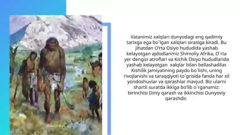 Oʻrta Osiyoning ibtidoiy davri tarixiga oid adabiyotlar 2