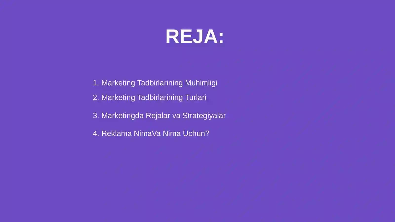 MARKETING TADBIRLARINING MAJMUASI VA ULARNING MOHIYATI 2