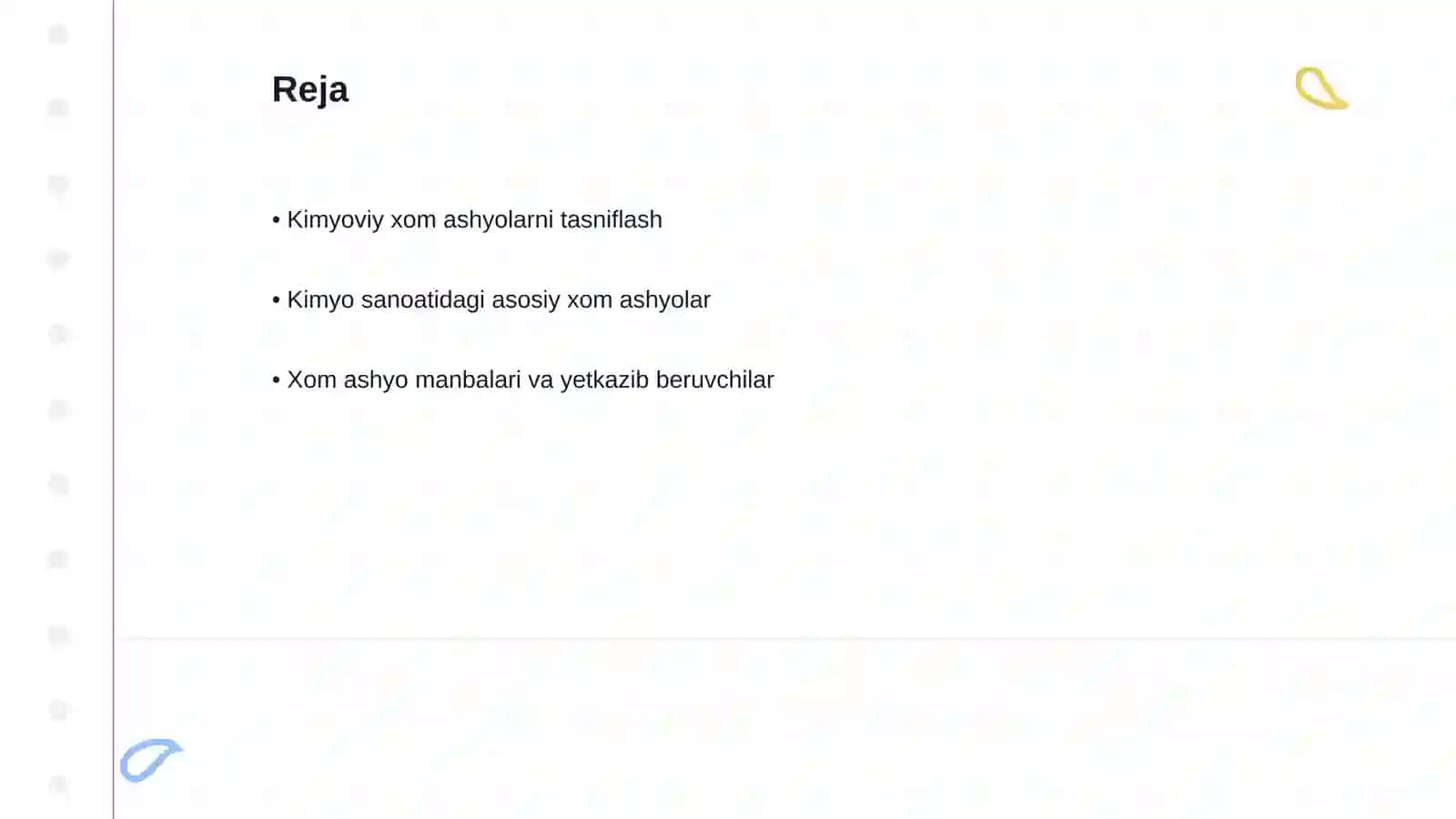 Kimyoviy ishlab chiqarish xom ashyosi 2