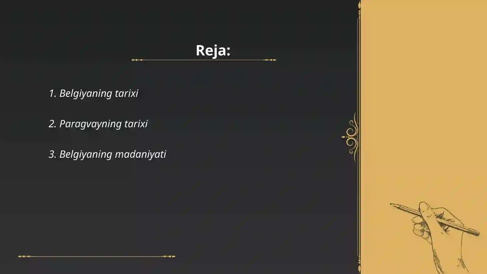 Belgiya va Paragvay Davlatlari Tarixi 2