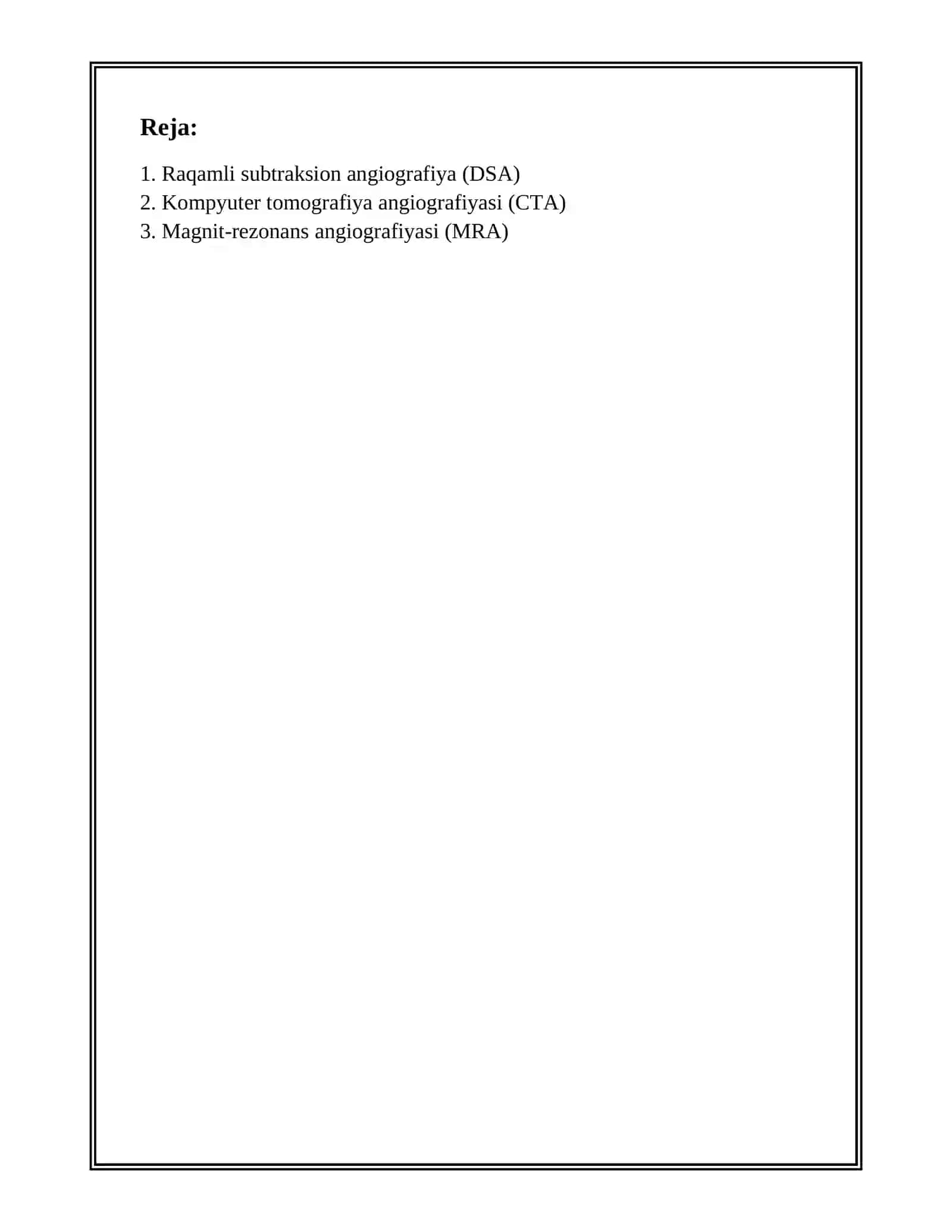 INTERVENSION RADIOLOGIYA VA ANGIOGRAFIYA TURLARI 2